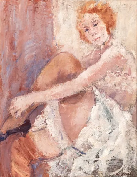 Danseuse de French cancan